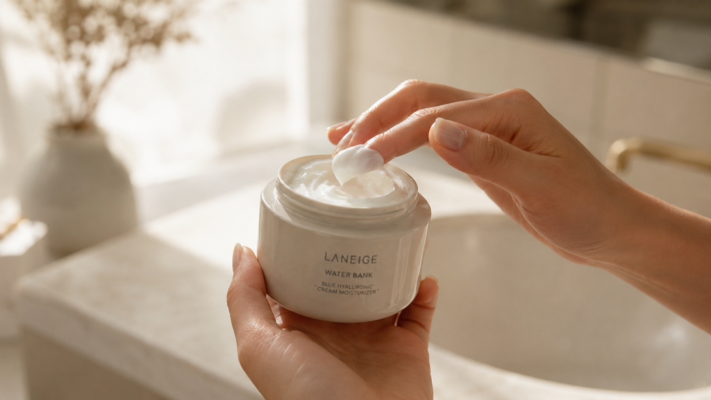Rich barrier repairing moisturizer for clean girl aesthetic