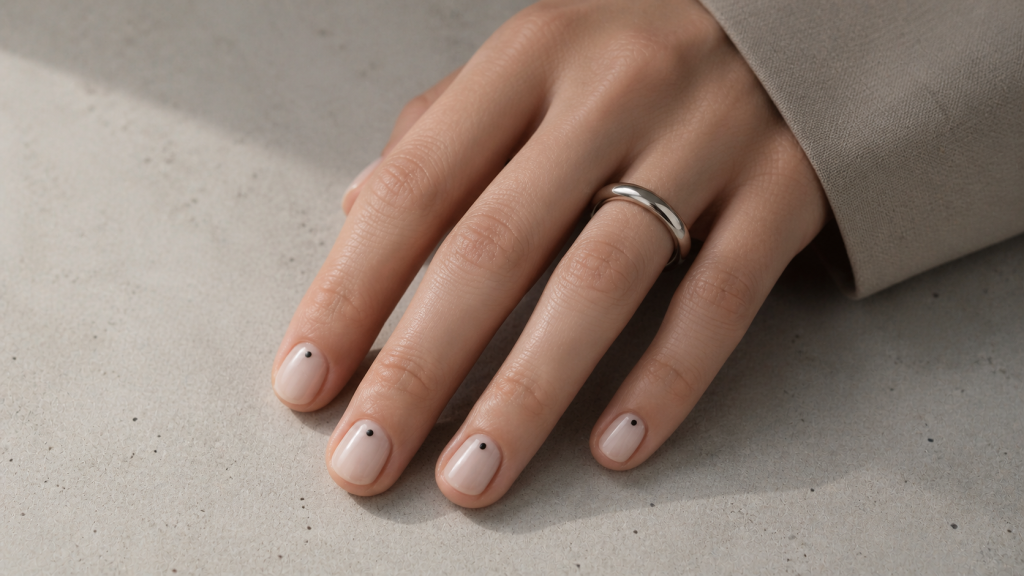 minimalist nail art