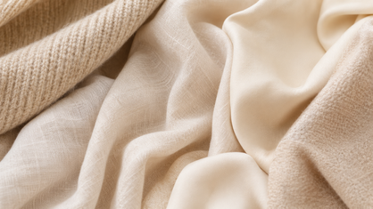 neutral cream and beige color palette vanilla girl aesthetic